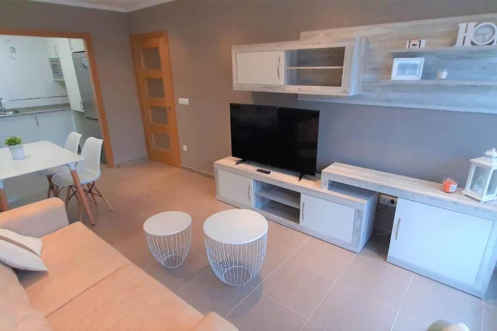 Apartmán Apartamento Playa Foz Con Piscina Y Parking 010 Exteriér fotografie