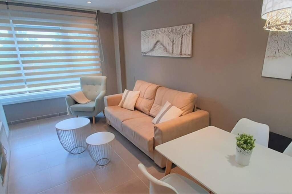 Apartmán Apartamento Playa Foz Con Piscina Y Parking 010 Exteriér fotografie