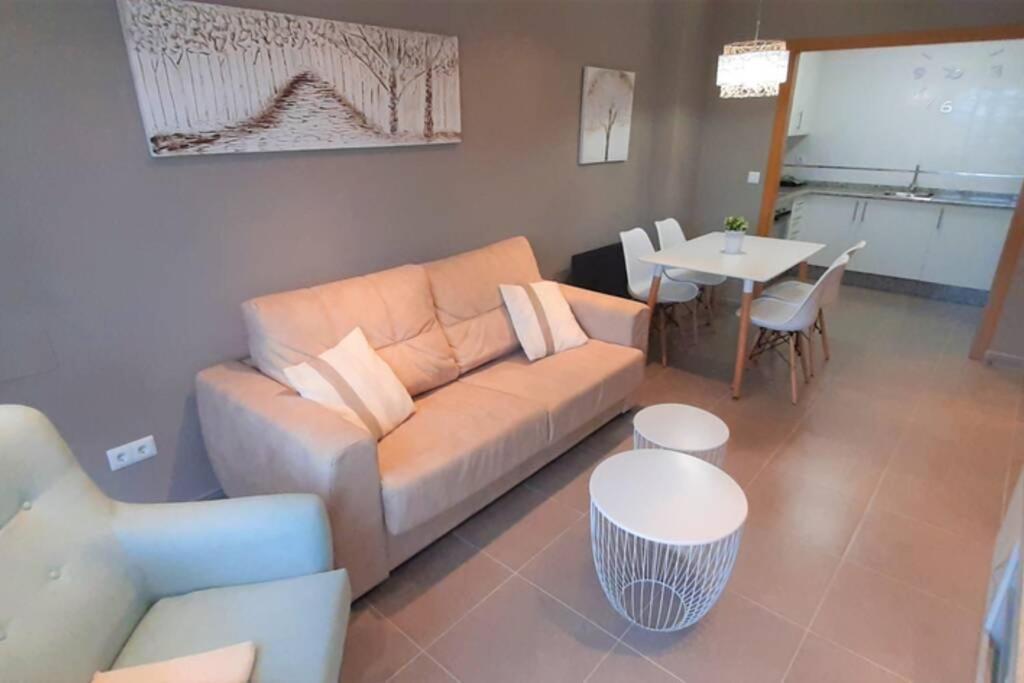 Apartmán Apartamento Playa Foz Con Piscina Y Parking 010 Exteriér fotografie